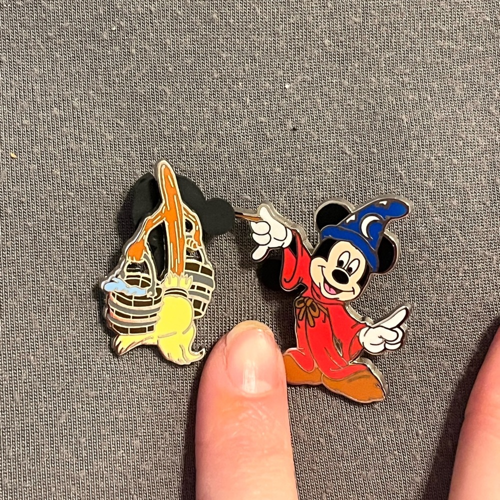 Disney Mickey Sorcerer Pins